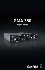 GMA 350 Pilot's Guide